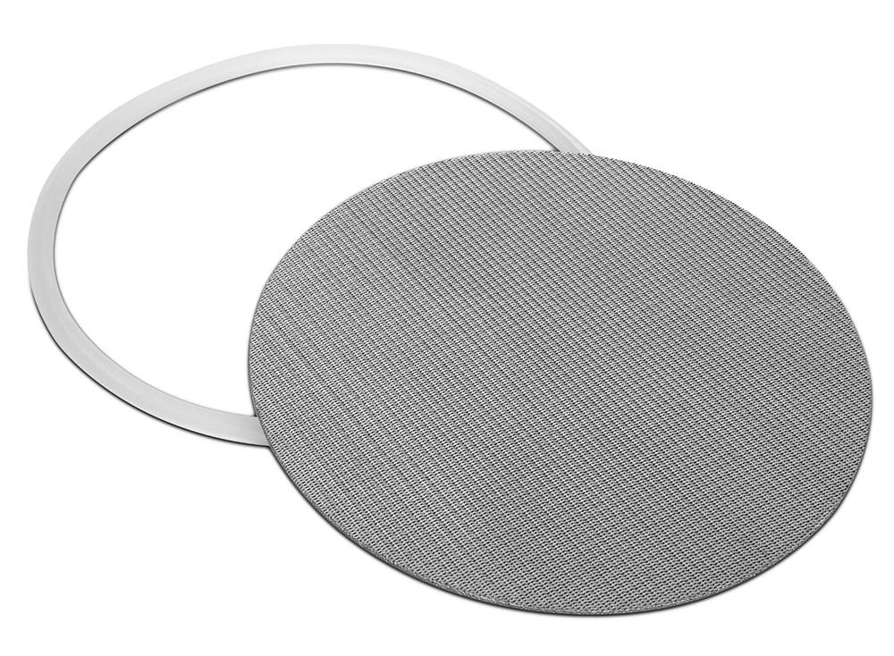 316L Stainless Dutch Weave Sintered Filter Disk 1 micron and up - Silicone New Products BVV 6" 1 Micron 