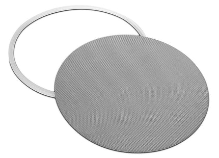 316L Stainless Dutch Weave Sintered Filter Disk 1 micron and up - Silicone