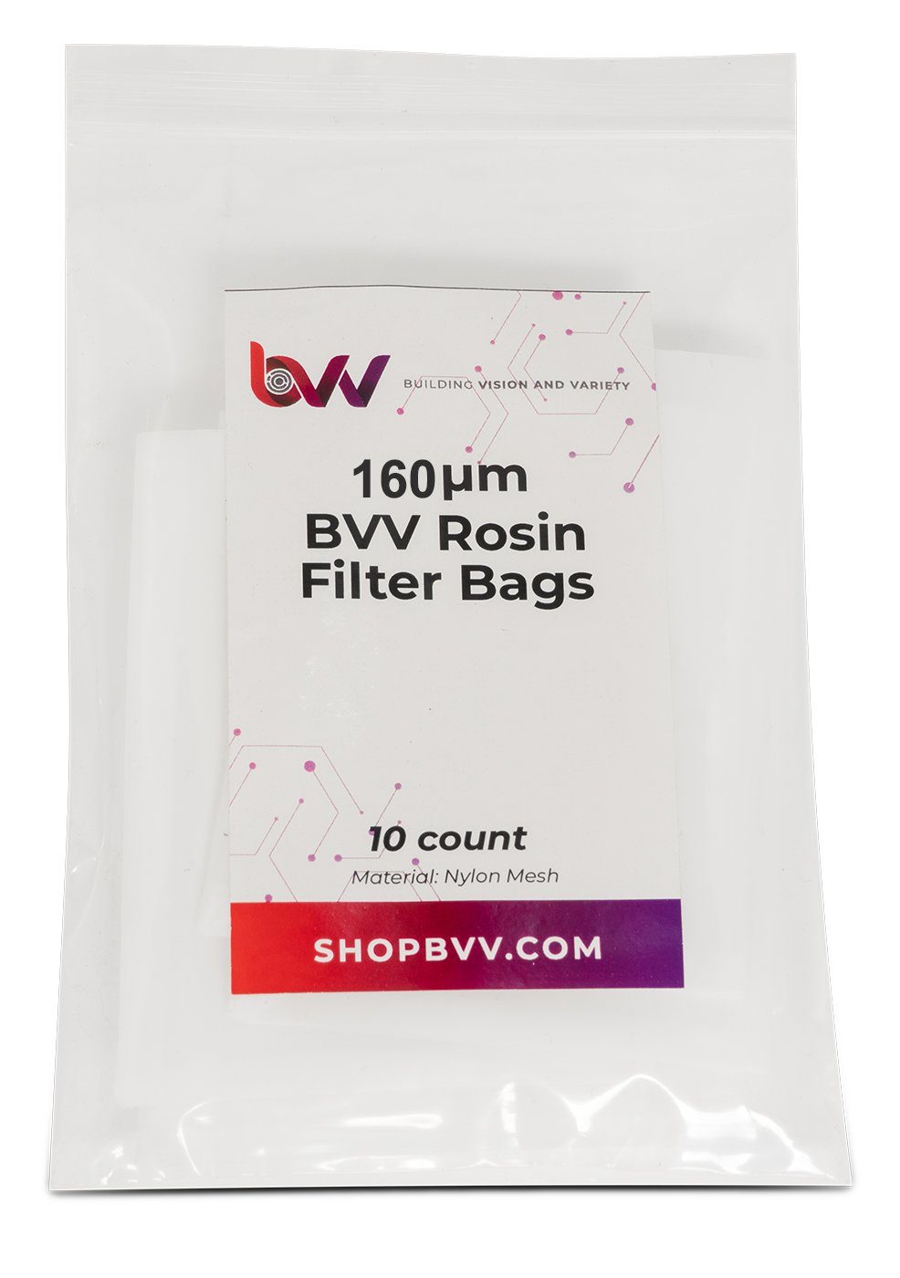 Small Rosin Filter Bags - 10 Pack Shop All Categories BVV 160 