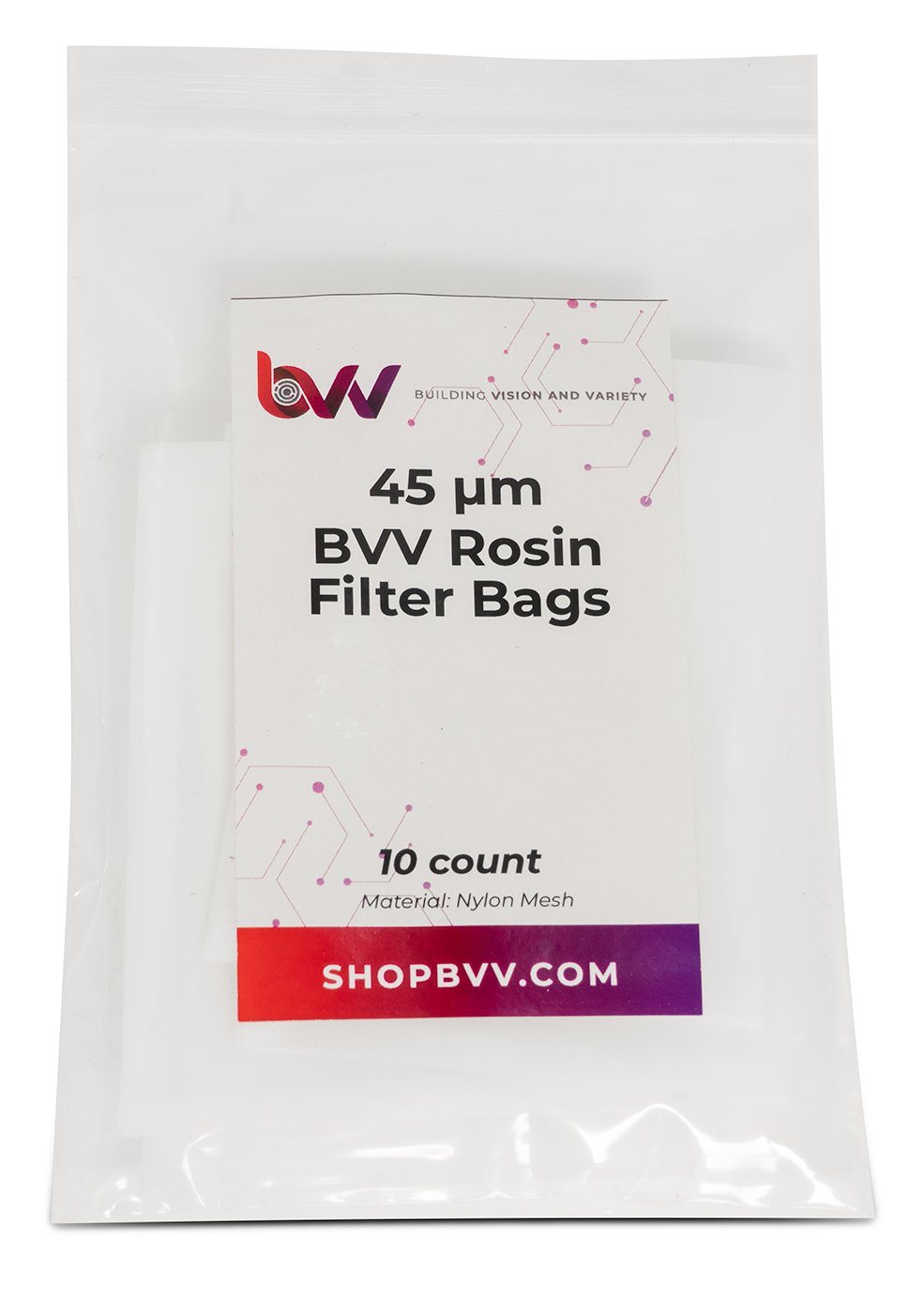 Small Rosin Filter Bags - 10 Pack Shop All Categories BVV 45 