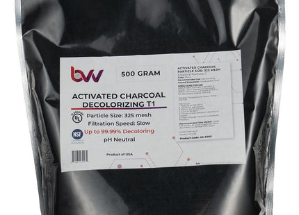 BVV™ Activated Hardwood Carbon Decolorizing T1 (100% Hardwood Charcoal)
