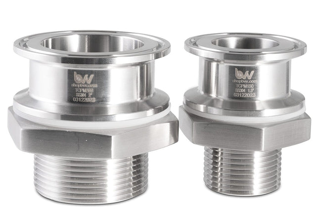 Panel Mount Tri-Clamp with Nut