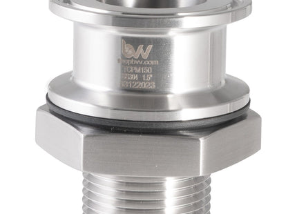 Panel Mount Tri-Clamp with Nut