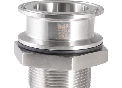 Panel Mount Tri-Clamp with Nut