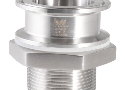 Panel Mount Tri-Clamp with Nut
