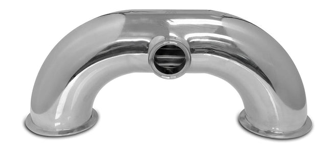 4" Tri-Clamp U-Bend with 2" Side Port