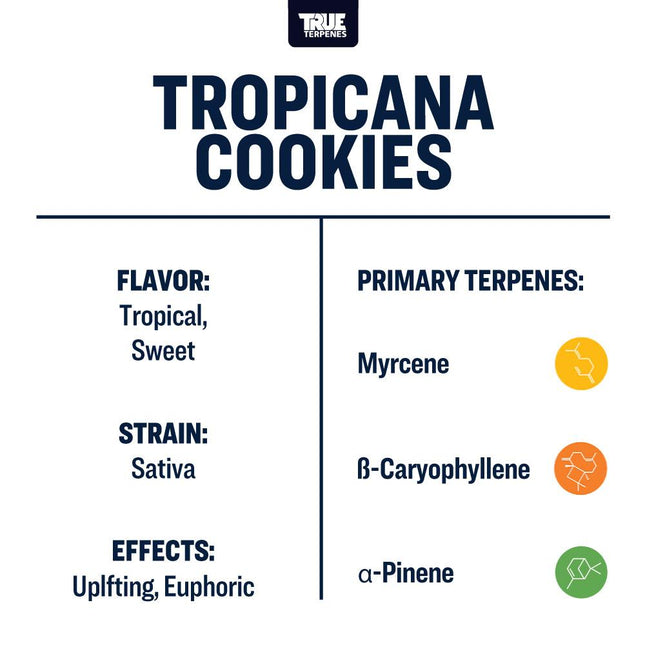 True Terpenes Tropicana Cookies -Infused