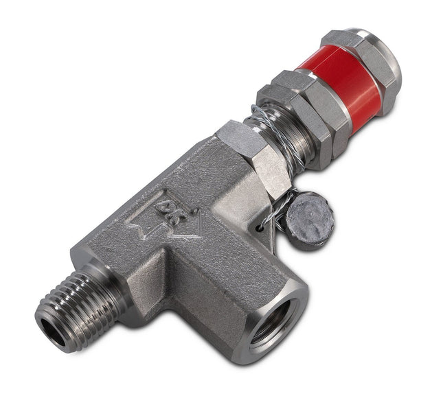Dk-Lok  V63 Series 1/4" 10-250PSI Adjustable Pressure Relief Valve 316SS
