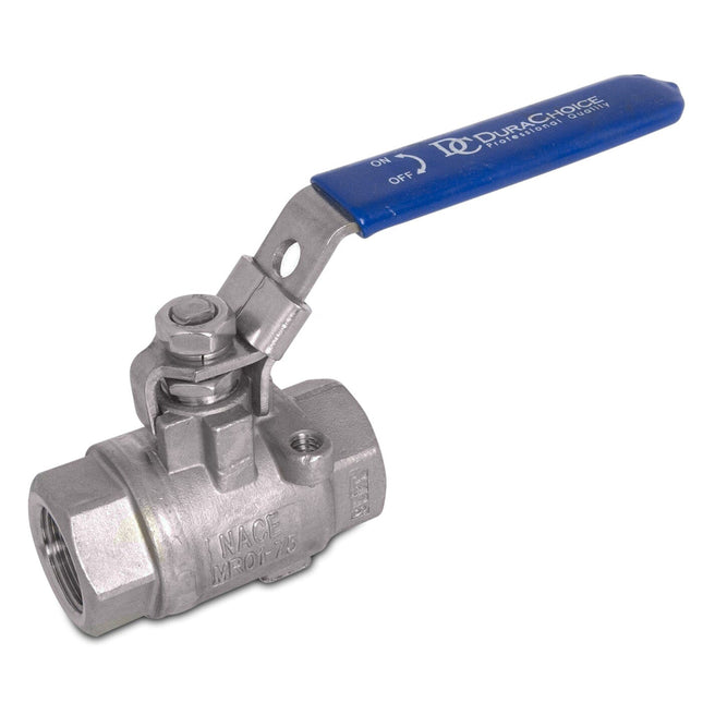Stainless Steel 316 (CF8M) Seal Welded Full Port Ball Valve - 2,000 PSI (WOG)