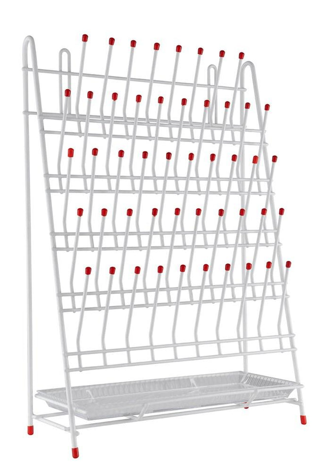 Wall Mountable Glassware Draining Rack New Products BVV 32 Positions 500*400mm 