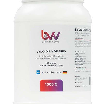 Syloid XDP 3150 New Products BVV 1000G 