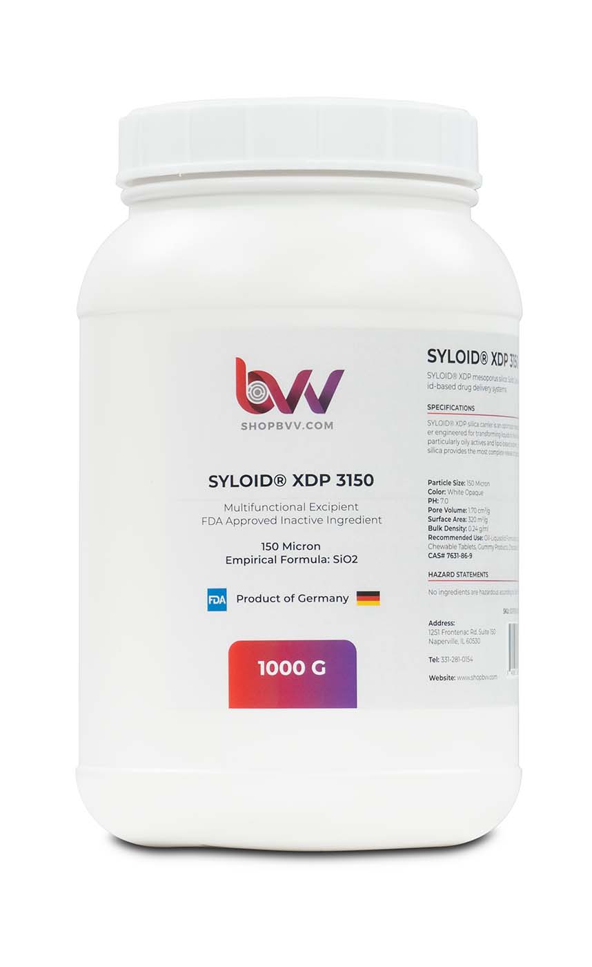 Syloid XDP 3150 New Products BVV 1000G 