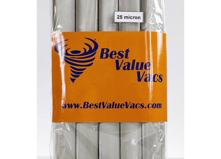 Stainless Steel Filters - 25 Micron (25Œºm) - 5ct - Cut to Size