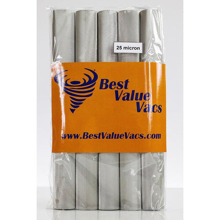 Stainless Steel Filters - 25 Micron (25μm) - 5ct - Cut to Size Shop All Categories BVV 