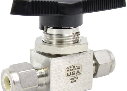 2 Way Ball Valve - Fractional Tube Fitting