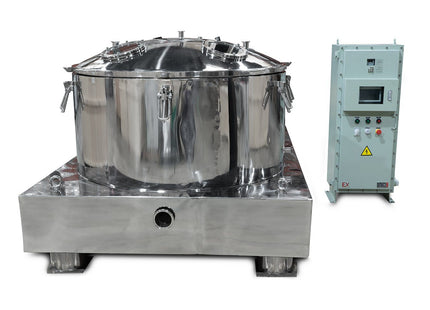 280L Jacketed Stainless Steel Centrifuge with Explosion Proof Motor and Siemens Controller - 85LB Max Capacity