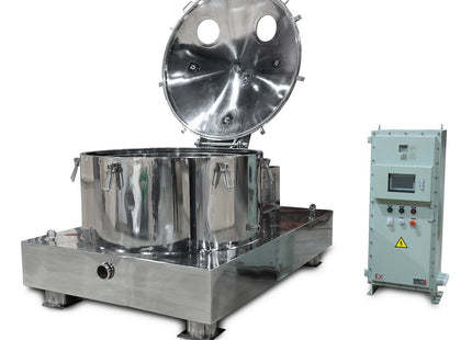 280L Jacketed Stainless Steel Centrifuge with Explosion Proof Motor and Siemens Controller - 85LB Max Capacity