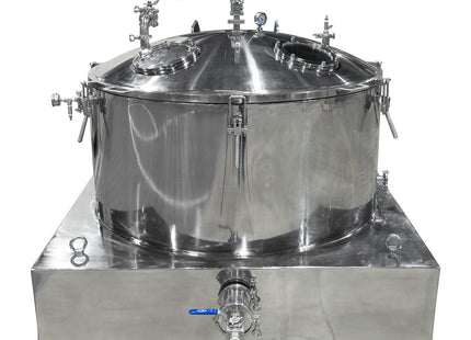 280L Jacketed Stainless Steel Centrifuge with Explosion Proof Motor and Siemens Controller - 85LB Max Capacity