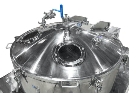 280L Jacketed Stainless Steel Centrifuge with Explosion Proof Motor and Siemens Controller - 85LB Max Capacity