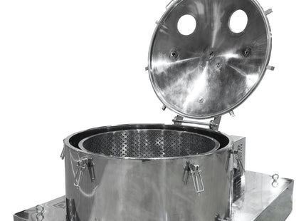 280L Jacketed Stainless Steel Centrifuge with Explosion Proof Motor and Siemens Controller - 85LB Max Capacity