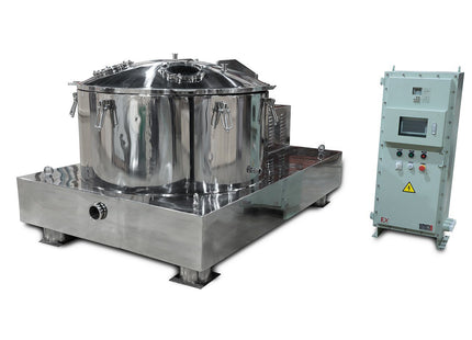 280L Jacketed Stainless Steel Centrifuge with Explosion Proof Motor and Siemens Controller - 85LB Max Capacity