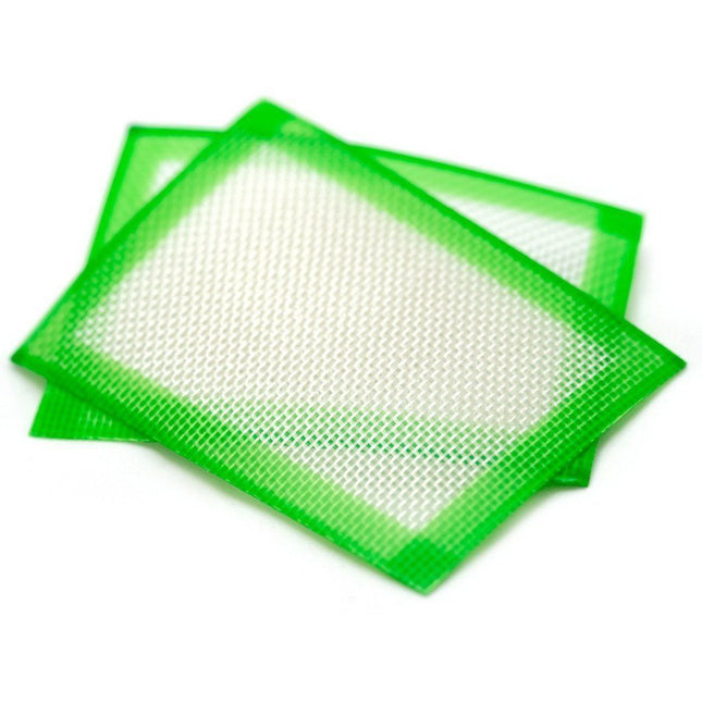Green Silicone Dab Mat 5.5 x4.5