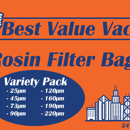 Variety Pack - Small - 24ct - Rosin Filter Bags Shop All Categories BVV 