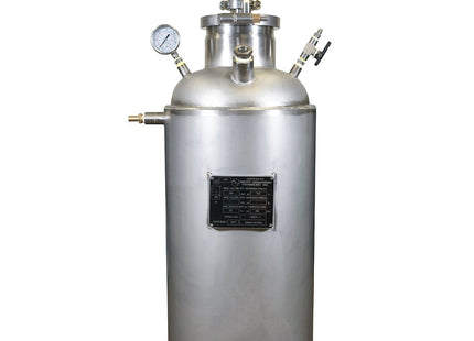ASME Certified 50L Jacketed Solvent Tank 304L with Diptube
