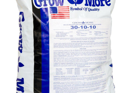 Grow More Water Soluble 30-10-10, 25 lbs