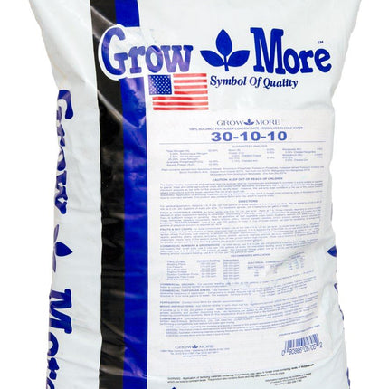 Grow More Water Soluble 30-10-10, 25 lbs Grow More 
