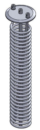 6" Tri-Clamp x 30" Column Cooling Coil with Dip Tube Shop All Categories BVV 