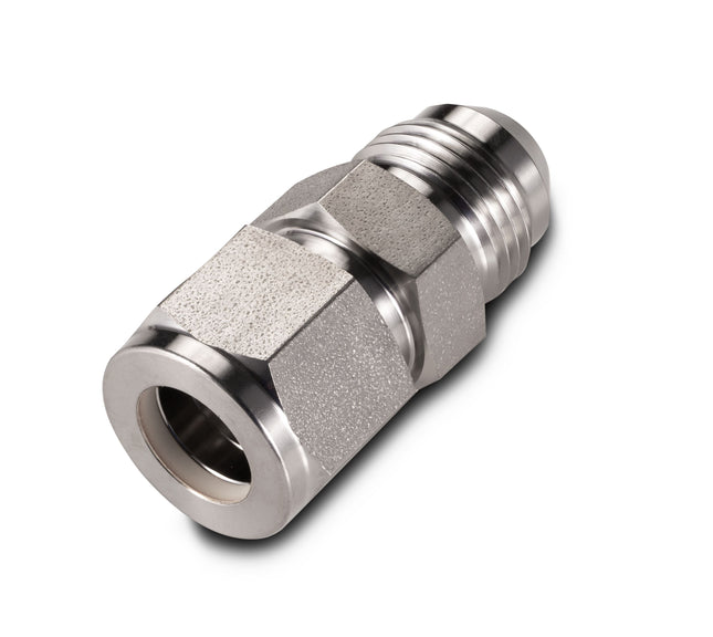 Bore Through 1/2" Compression Fitting x 1/2" MJIC